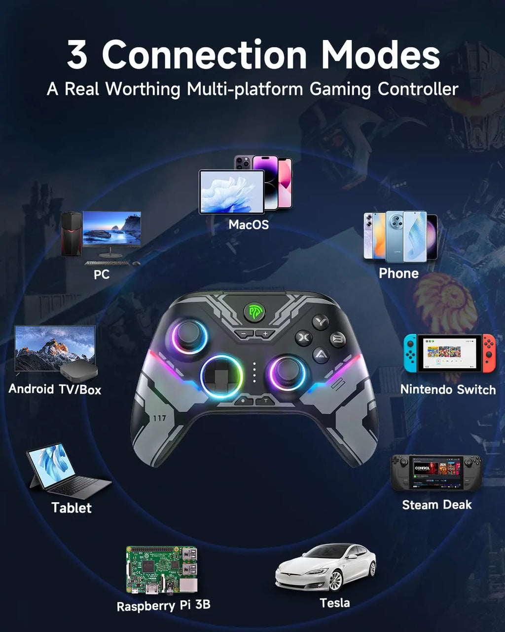 EasySMX X15 Wireless Controller
