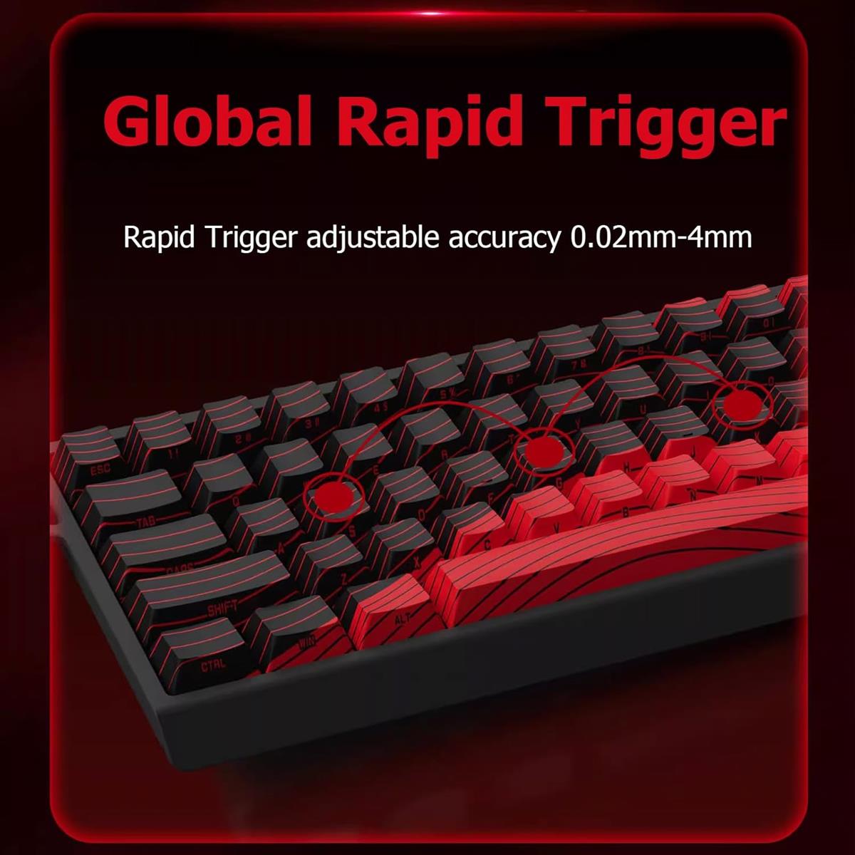 ATK MAD68 HE RGB Magnetic Gaming Keyboard
