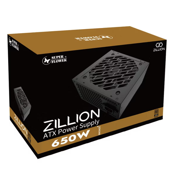 Super Flower Zillion 650W 80+ Bronze Power Supply