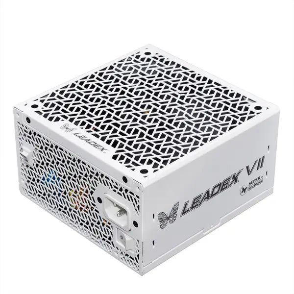 Super Flower Leadex VII Platinum Pro 1000W Fully Modular ATX 3.1 Power Supply - White