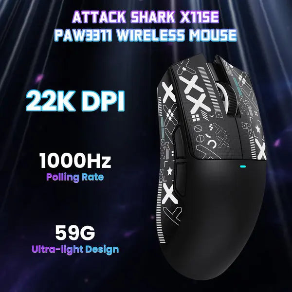 Attack Shark X11 SE Wireless Gaming Mouse